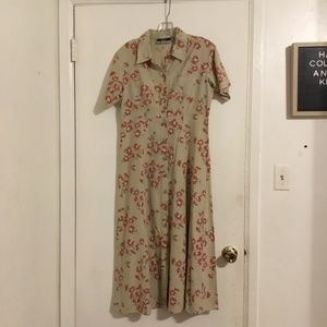 Silk exchange vintage dress!